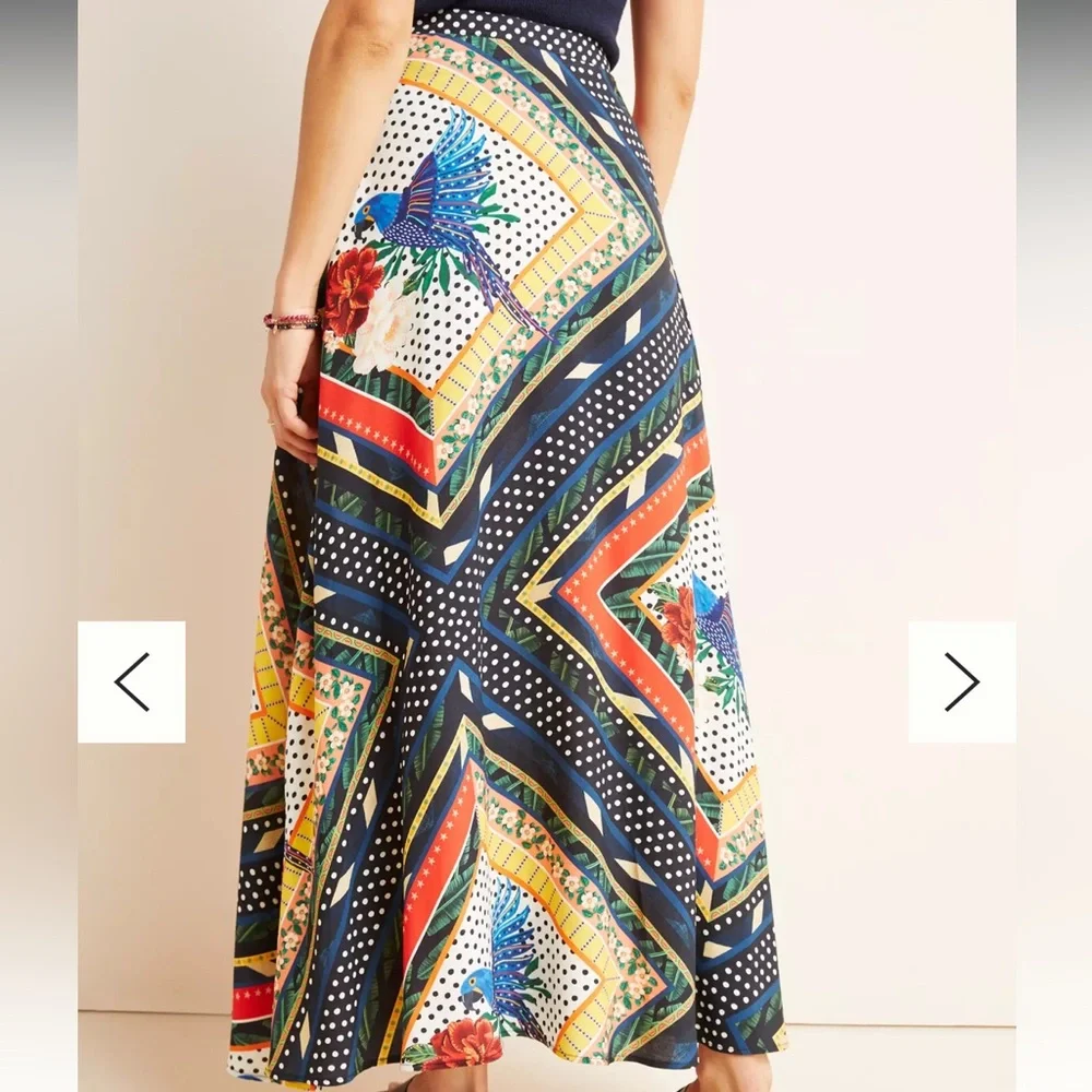 Farm Rio Vieques Maxi Skirt - Picture 2 of 4
